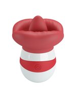 Pretty Love - Mina - Clitoris Vibrator - Likkende Tong Functie - Rood
