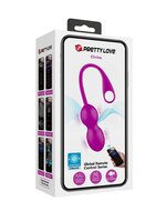 Pretty Love - Elvira - Vibrerende Vaginale Kegel Balletjes - Met App Control - Dieproze