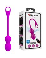 Pretty Love - Elvira - Vibrerende Vaginale Kegel Balletjes - Met App Control - Dieproze
