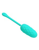 Pretty Love - Marina - Vibrerend Eitje met Nopjes - Handige E‚àö¬©nknopsbediening - Turquoise