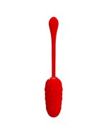 Pretty Love - Marina - Vibrerend Eitje met Nopjes - Handige E‚àö¬©nknopsbediening - Rood