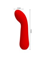 Pretty Love - Faun - Buigzame G-Spot Vibrator - Rood