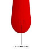 Pretty Love - Faun - Buigzame G-Spot Vibrator - Rood
