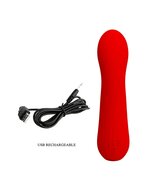 Pretty Love - Faun - Buigzame G-Spot Vibrator - Rood