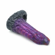 Kiotos Monstar - Fjörgyn - Penis Sleeve - Extra Omvang - Verdikkend - Paars/Zwrt