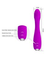 Pretty Love - Hector - G-Spot E-stim Vibrator met Electroshock - Met App Control - Paars