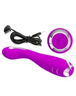 Pretty Love - Hector - G-Spot E-stim Vibrator met Electroshock - Met App Control - Paars