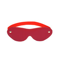 Liebe Seele - Crimson Red - PU Lederen Blinddoek - Vegan - Rood