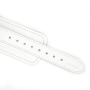 Liebe Seele - Fuji White - Lederen polsboeien - Wit