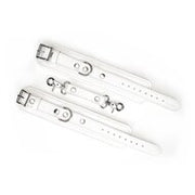 Liebe Seele - Fuji White - Lederen polsboeien - Wit