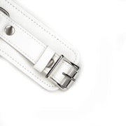Liebe Seele - Fuji White - Lederen polsboeien - Wit