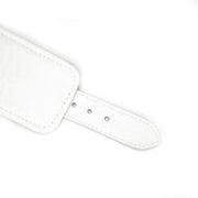 Liebe Seele - Fuji White - Lederen polsboeien - Wit