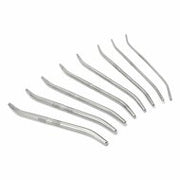 Kiotos Steel - Double End Dilator Set met Curve - RVS - 8 stuks