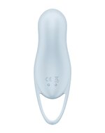 Satisfyer - Pocket Pro - Compacte Vibrerende Luchtdruk Vibrator - Lichtblauw