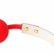 Kiotos BDSM - Summertime - Ball Gag - Wit/Rood