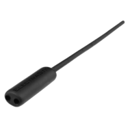 ElectraStim - Electrosex - Flexibele Siliconen Electrosound - E-stim Dilator - Diameter 7 mm