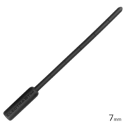 ElectraStim - Electrosex - Flexibele Siliconen Electrosound - E-stim Dilator - Diameter 7 mm