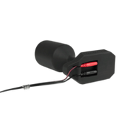 ElectraStim - Electrosex - Mr. S Leather Electro Buttplug - Zwart