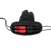 ElectraStim - Electrosex - Tartarus Quadripolar Buttplug - Zwart