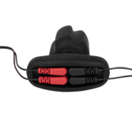 ElectraStim - Electrosex - Tartarus Quadripolar Buttplug - Zwart