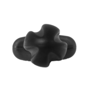 ElectraStim - Electrosex - Tartarus Quadripolar Buttplug - Zwart