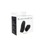 ElectraStim - Electrosex - Siliconen E-stim Vingerhoesjes - Zwart