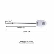 Sevanda - Vibrerende & E-stim Metalen Urethral Dilator