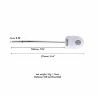 Sevanda - Vibrerende & E-stim Metalen Urethral Dilator