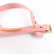 Sevanda - Love Heart Butterfly - Vegan Lederen Collar met Leiband - Roze