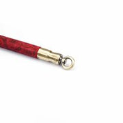 Liebe Seele - Kinbaku Ukiyoe - Lamsleder Beklede Spreidstang - Rood met Zwarte Rozen Print - Iets Héél Bijzonders! - Import uit Japan