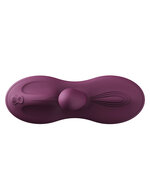 ZALO - Flora - Vibrator-kussen - Hands-free Vibrator - Met Warmtefunctie - Amethyst Paars