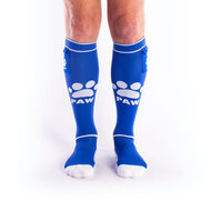 Brutus - Puppy Party Voetbalsokken met zakje - One Size - Blauw Wit