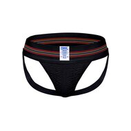 Bike Original - Jockstrap Herenslip - Elastische Tailleband 7,5 cm - Zwart - Maat 2XL