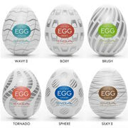 Tenga - EGG Variety Pack Easy Beat - Mini Masturbator - 6 stuks
