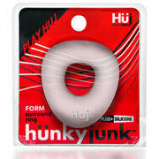 Hünkyjunk - Form - Gebogen Cockring - Transparant