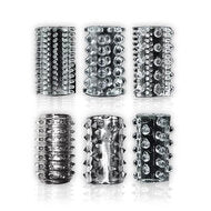 Icon - Crystallines - Penis Sleeves - 6 stuks - Transparant