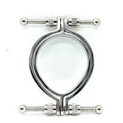 Black Label - Stainless Steel Pussy Clamp 2.0 met 55 mm. Fuck Hole