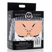 Master Series - Spread XL - Schaamlip Spreiderbanden en Klemmen