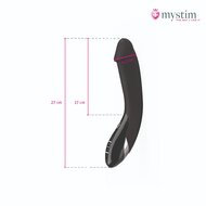 Mystim - Electrosex - Tickling Truman - E-stim Vibrator - Black