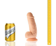 Champs - Stocky - Original Dildo - 18 x 4 cm - Lichte Huidskleur