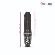 Mystim - Electrosex - Real Deal Neal - E-stim Vibrator - Black