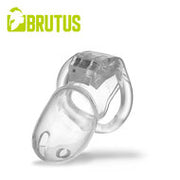 Brutus Stealth - Kuisheidskooi - Transparante Peniskooi van onverwoestbaar Polycarbonaat - STEALTH - Chastity Cage Clear