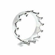 Black Label - RVS Cock Crown - Diameter 38 mm