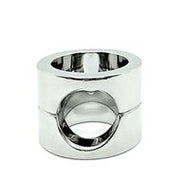 Black Label - Combi Cockring en Ball Stretcher - RVS