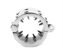 Black Label - Kali's Teeth - Ballstretcher met Spijkers - RVS