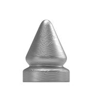 Stretch'r - Sirup - XXL Buttplug - Gun Metal Zilver - Maat M