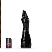 All Black Steroid - Backstroke - Dildo - 40.5 x 12.5 cm - Zwart