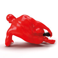 All Black Steroid - Allez - Dildo - 34 x 7 cm - Zwart