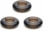 Sport Fucker - Chubby Rubber - Cockringen - 3 stuks - Rookgrijs