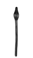 DEEP'R - Duck - Anaal Dildo - Zwart - 70 cm x Ø 7.80 cm